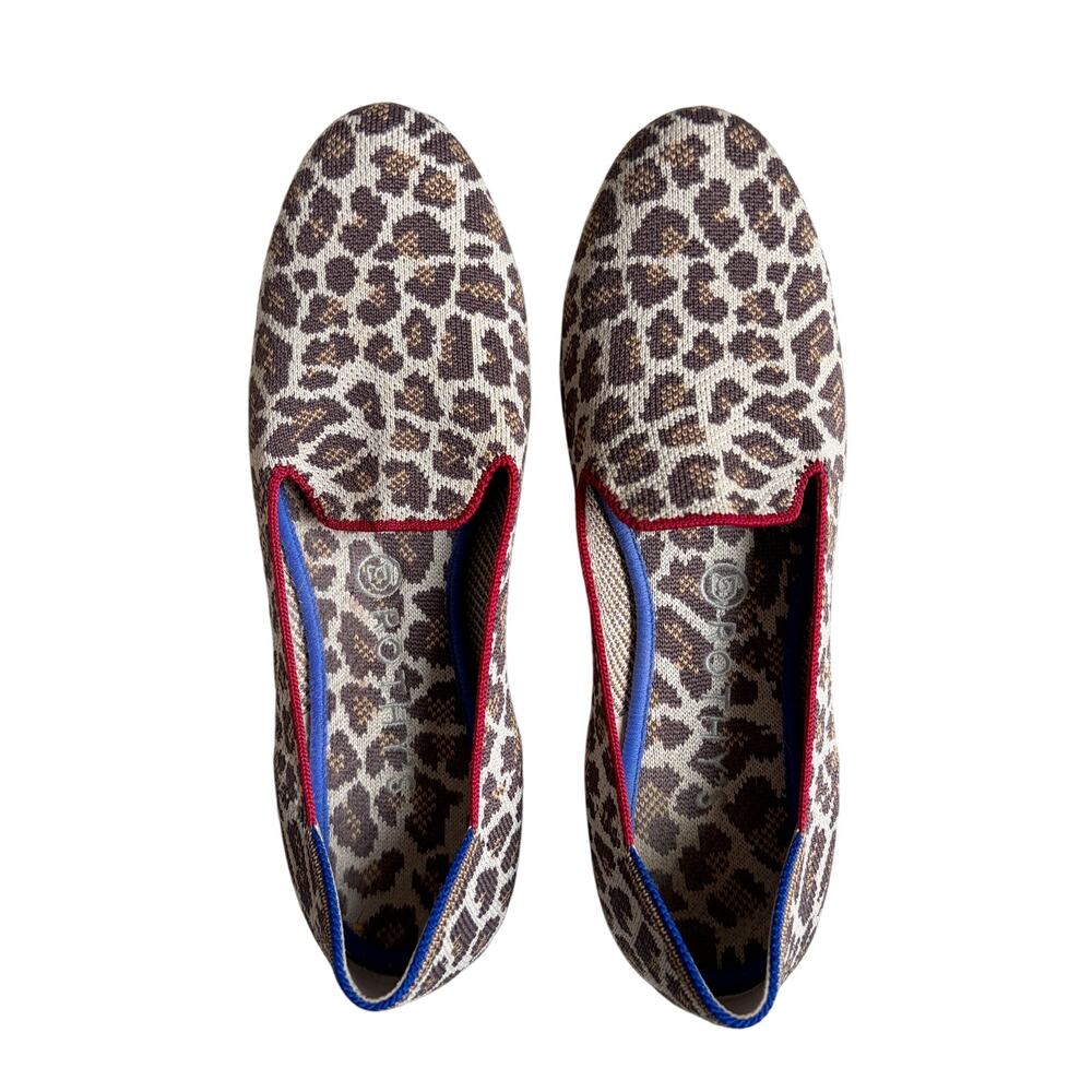 Rothy’s The Daily Loafer (Mocha Spot Leopard) - Size 10